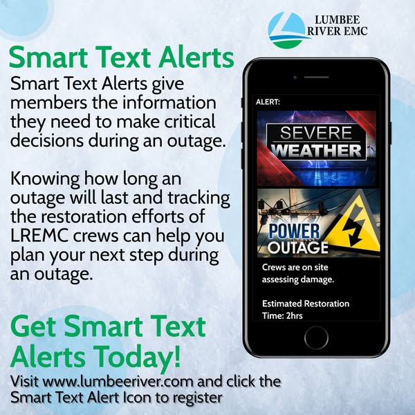 Lumbee River EMC Smart Text Alert